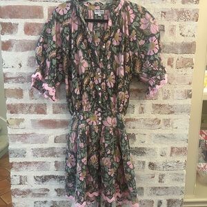 Juliet Dunn Blouson Dress